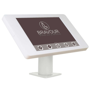 Bordsställ Fino S för iPad/surfplatta 7-8 tum – vit 