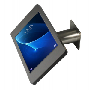 Tablet Wandhalterung Fino für Samsung Galaxy Tab S 10.5 - schwarz/Edelstahl 