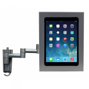 Flexibler Tablet Wandhalterung 345 mm Securo L für 12-13 Zoll Tablets - grau