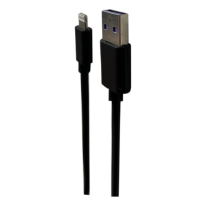 Domo Sell fast charging cable USB-A to lightning 0.5M - Black