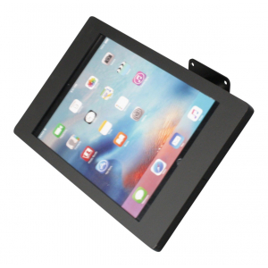 iPad wall mount Fino for iPad Pro 12.9 2018-2022 - black/stainless steel