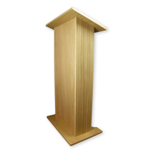 Wooden lectern Rhea - nut colour