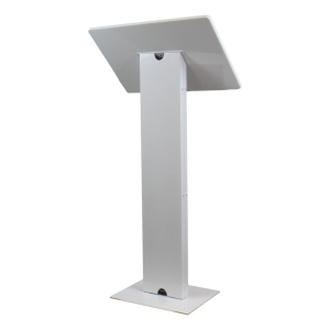 Metal/Acrylic lectern Arena - white