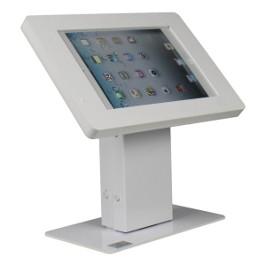 Soporte de mesa Chiosco Fino para iPad de 10,2 y 10,5 pulgadas - blanco