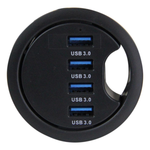 4 port USB-A 3.0 opladningsstation