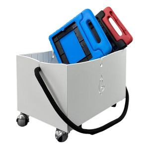 Cesta de carga para 10 tablets con fundas para niños - USB-C