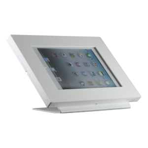 Supporto da tavolo Ufficio Piatto per iPad 10.2 & 10.5 - Bianco 