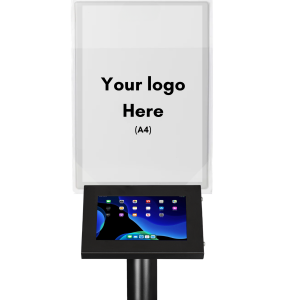 A4 document holder for tablet stand