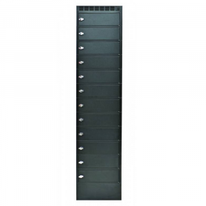 Taquillas de carga Leba NoteLocker 12 para 12 dispositivos de hasta 15,6 pulgadas - cerradura de combinación