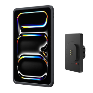 Soporte magnético de pared para tableta 2024 iPad Pro 11 pulgadas (M4) - función de carga inalámbrica - negro