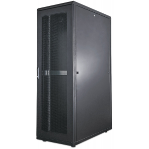 19 inch serverkast MHT263 met geperforeerde deur - 42U - 1000 (D) x 600 (W) x 2033 (H) - geassembleerd - zwart
