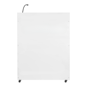 Plastic/wood lectern Zeus - white