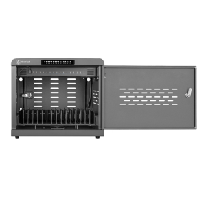 Armario cargador USB-C 1000 W para 16 portátiles y tablets - Gestión remota - cerradura con código digital