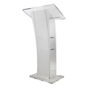 Rare Acrylic lectern - clear