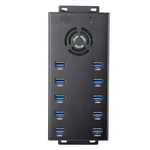 Concentrador de carga y sincronización de 10 puertos USB-A USB 3.0 10 W