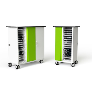 Zioxi charge & sync tablet cart for 16 or 32 iPads and tablets to 11 inch