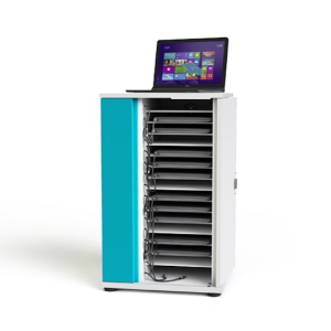 Zioxi oplaadkast voor 16 laptops tot 16 inch - Opladen via USB-C - CHRGCUC-LS-16-C - digitaal codeslot