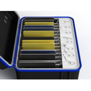 Oplaadkoffer inclusief USB-C kabels voor 16 iPads & Tablets TRANUC-TB-16#