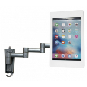 Fleksibelt iPad-vægbeslag 345 mm Fino til iPad 10.2 & 10.5 - hvid 