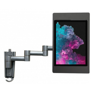 Supporto da parete flessibile per iPad 345 mm Fino per iPad Mini 8,3 pollici - nero