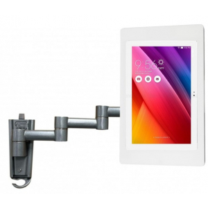 Flexible tablet wall mount 345 mm Fino for ASUS ZenPad 10 - white