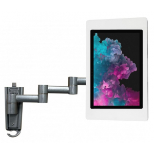 Flexible iPad wall holder 345 mm Fino for iPad Mini 8.3 inch - white