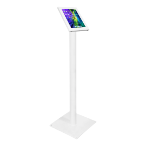 Tablet floor stand Securo M for 9-11 inch tablets - white