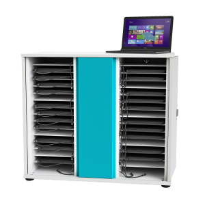 Laptop charging cabinet Zioxi CHRGC-LS-32-C for 32 laptops up to 15.6 inch - digital code lock