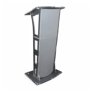 Acrylic conference lectern Thoros - satinized