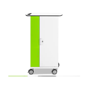 USB-C tablet charging cart with remote management for 20 tablets - key lock