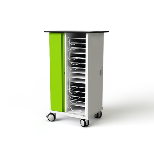 Carrello di ricarica Zioxi onView per 16 tablet fino a 11 pollici - Gestione via web - Cavi USB-C inclusi - codice digitale