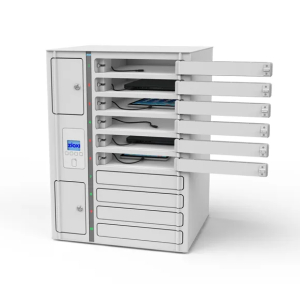 Zioxi Volt charging locker for 10 tablets & laptops up to 14 inches – USB-C 20W