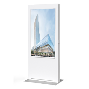 Xylo AXEOS Outdoor information kiosk housing for 80 inch screen
