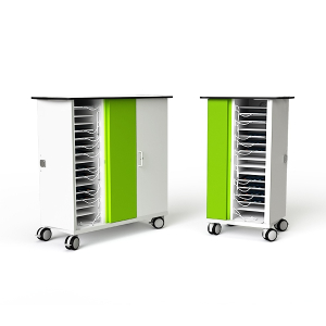 USB-C oplaad trolley Zioxi CHRGTUC-TB-20-R voor 20 tablets tot 10.5 inch - RFID slot