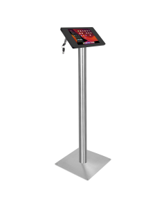 Tablet floor stand Fino for HP ElitePad 1000 G2 - black/stainless steel 