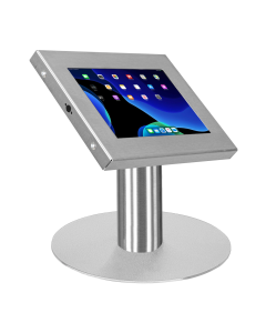 Tablet desk stand Securo S for 7-8 inch tablets - stainless steel