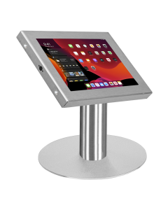Tablet desk stand Securo M for 9-11 inch tablets - stainless steel