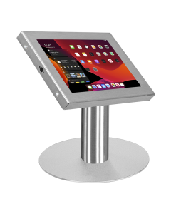 Soporte de mesa Securo M para tablets de 9-11 pulgadas - acero inoxidable