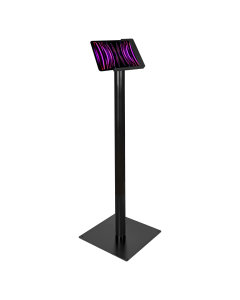 Domo Slide floor stand with charging functionality for iPad 12.9 inch 2018-2022 - black