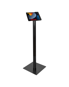 Domo Slide floor stand with charging functionality for iPad Mini 8.3 inch - black