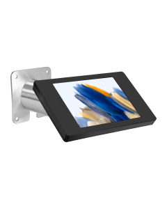 Tablet wall mount Fino for Samsung Galaxy Tab A 10.1 2019 - black/stainless steel 