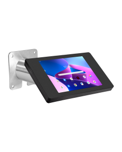 Supporto da parete Fino per tablet Microsoft Surface Pro 8 / 9 / 10 - nero / acciaio inox