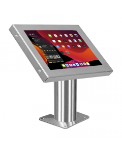 Soporte de mesa Securo M para tablets de 9-11 pulgadas - acero inoxidable
