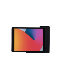 Domo Slide tablet wandhouder vlak met laadfunctionaliteit voor iPad Air 13 inch 2025 - zwart