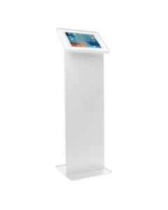 Soporte de suelo con pantalla Securo L para tablets de 12-13 pulgadas - blanco