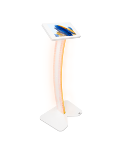 iPad vloerstandaard Fino Curved LED voor iPad Air 13 inch 2025 – wit