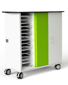 USB-C charging cart Zioxi CHRGTUC-TB-32-K for 32 tablets up to 10.5 inches - key lock