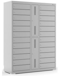 Charging locker BR24KL for 24 devices - key lock