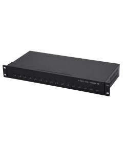 16 portar USB-C 65W 1U Rackmount laddningshubb