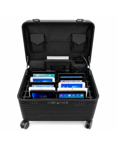 Bravour® BRVK10 Charge & Sync laadkoffer voor 10 iPads & tablets t/m 13 inch - inclusief USB-C kabels
